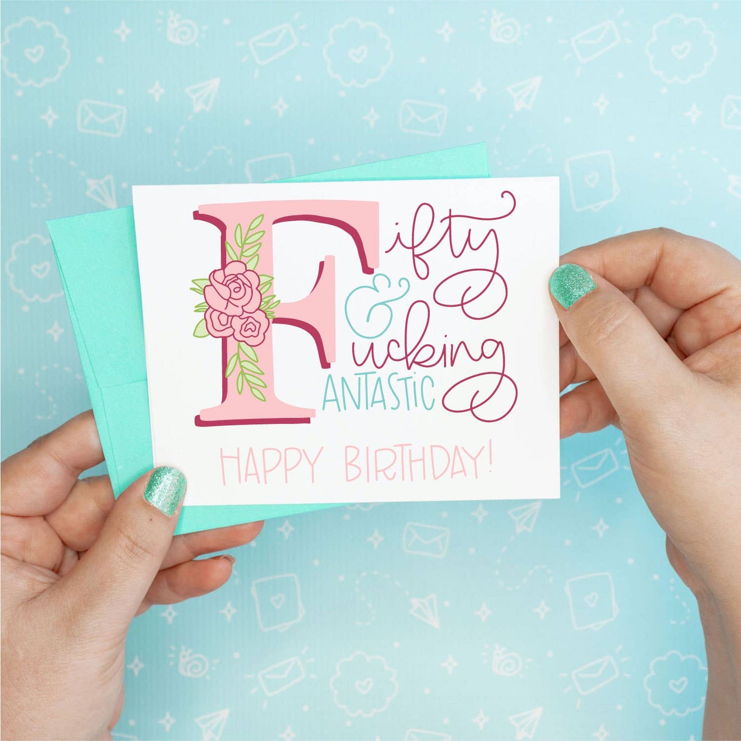 50 Fantastic Birthday Greeting Card