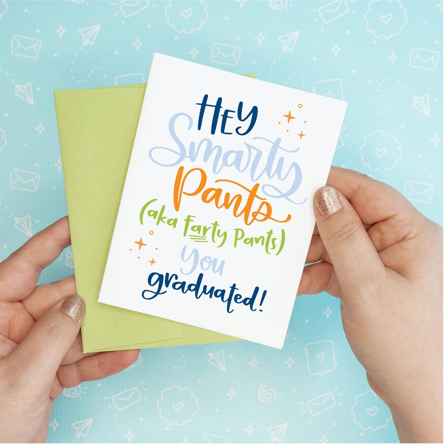 Graduation Greeting Card - Smarty Pants