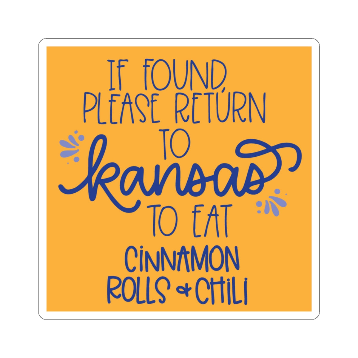 Kansas Cinnamon Rolls & Chili Sticker