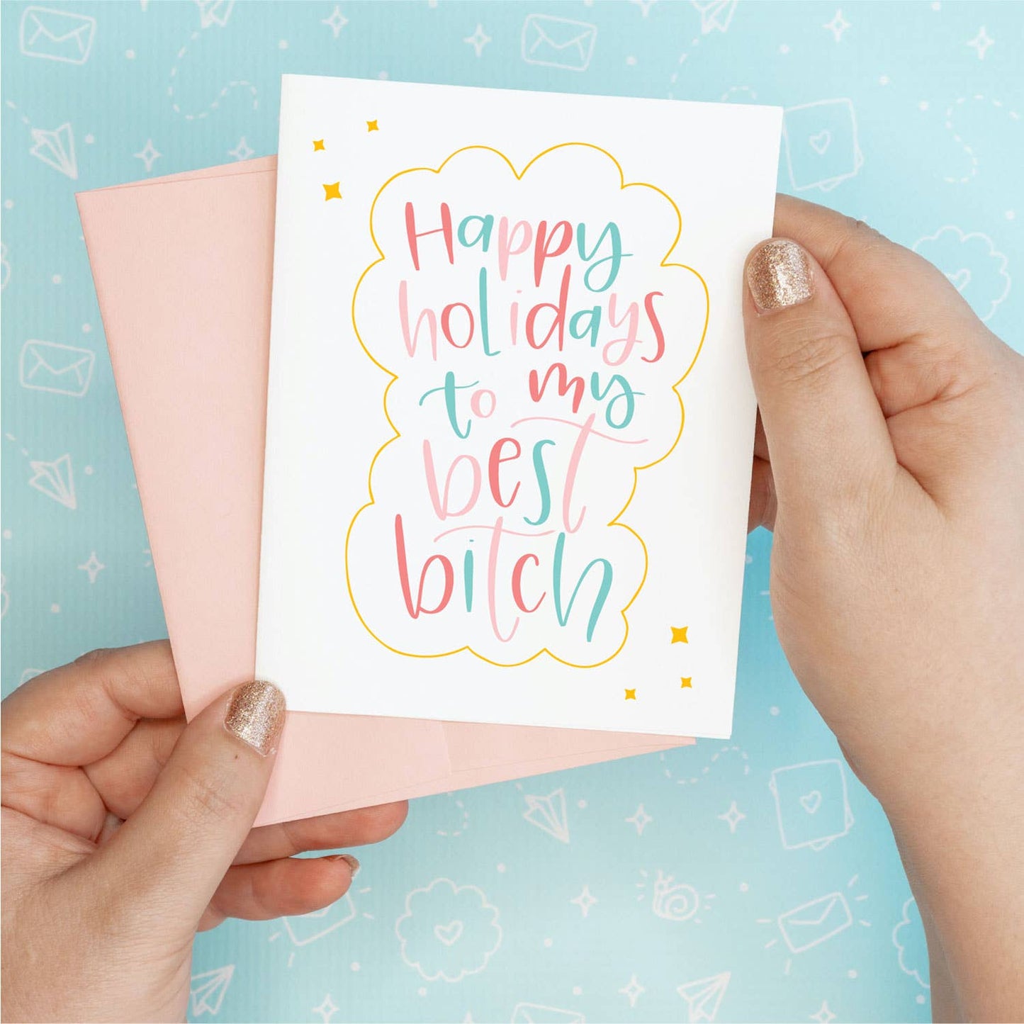 Holiday Christmas - Best Bitch Card
