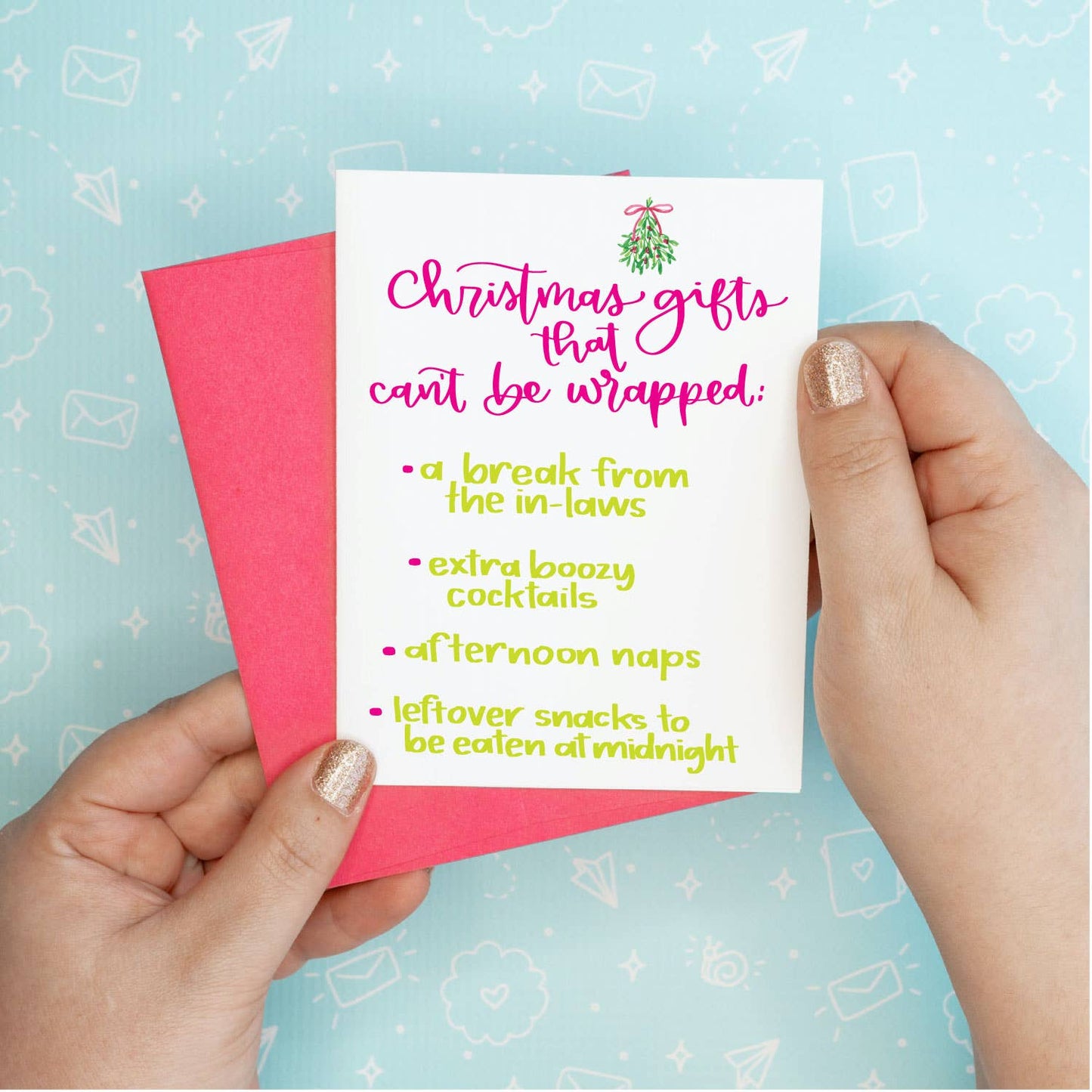 Holiday Christmas - Gifts Can't Wrap Card