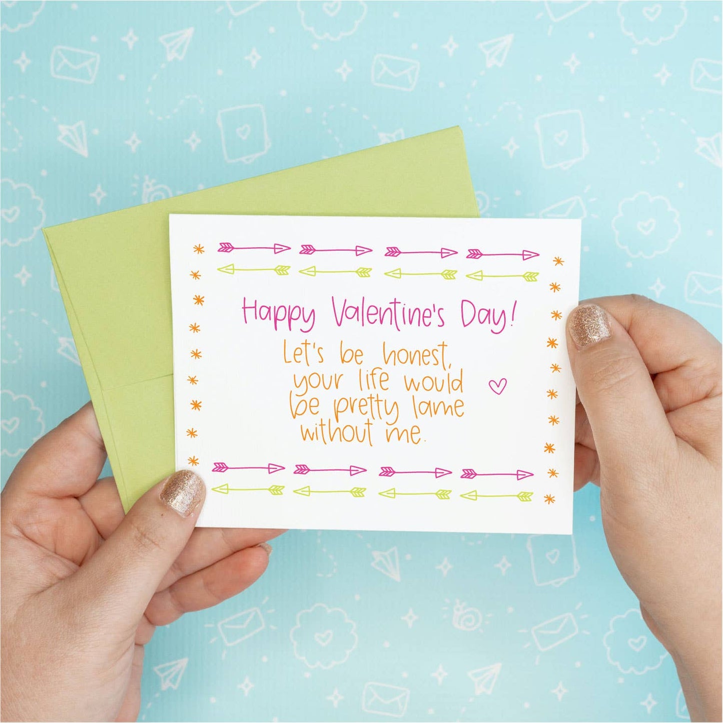 Valentine's Day - Life was Lame Funny Greeting Card Colette Paperie Valentine's Day Card stationery funny humorous cincinnati