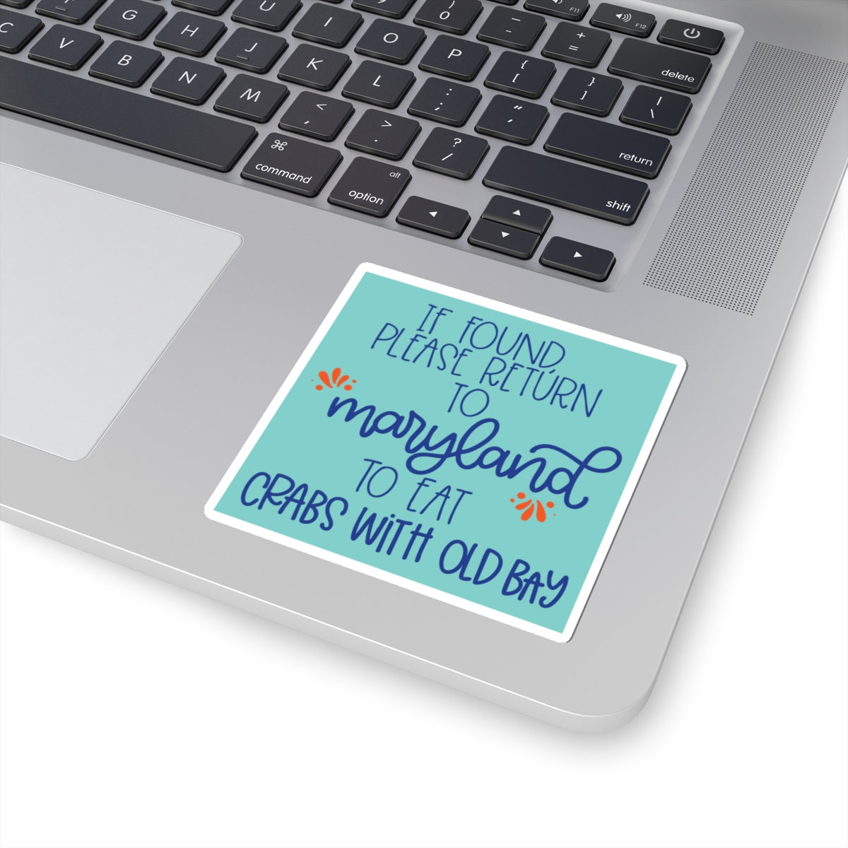 Maryland Crabs with Old Bay Sticker