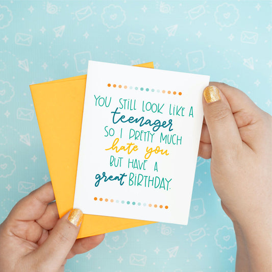 Teenager Birthday Greeting Card