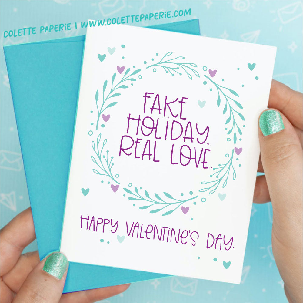 Valentine's Day - Fake Holiday Funny Greeting Card