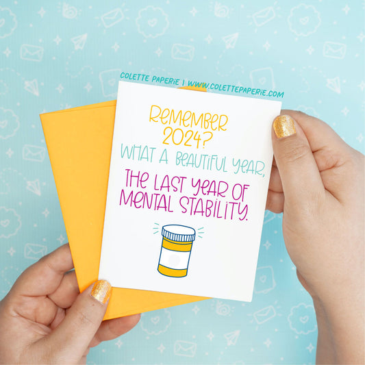 Donald Trump - Mental Stability Greeting Card