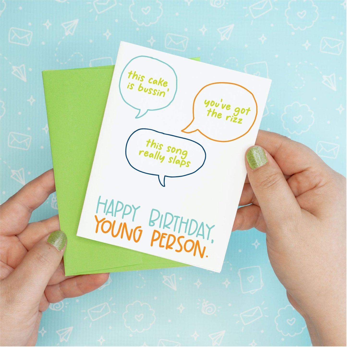 Young Person Birthday Greeting Card