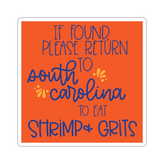 South Carolina Shrimp & Grits Sticker