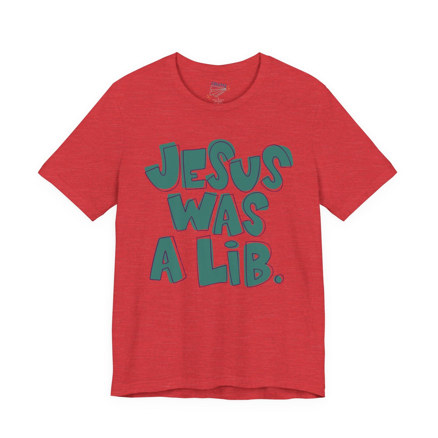 Funny Jesus Liberal T-Shirt Printify T-Shirt stationery funny humorous cincinnati