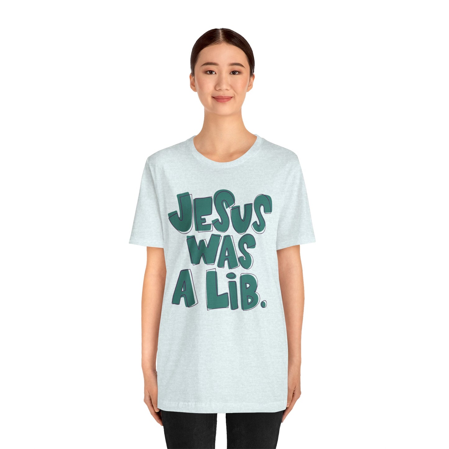 Funny Jesus Liberal T-Shirt Printify T-Shirt stationery funny humorous cincinnati