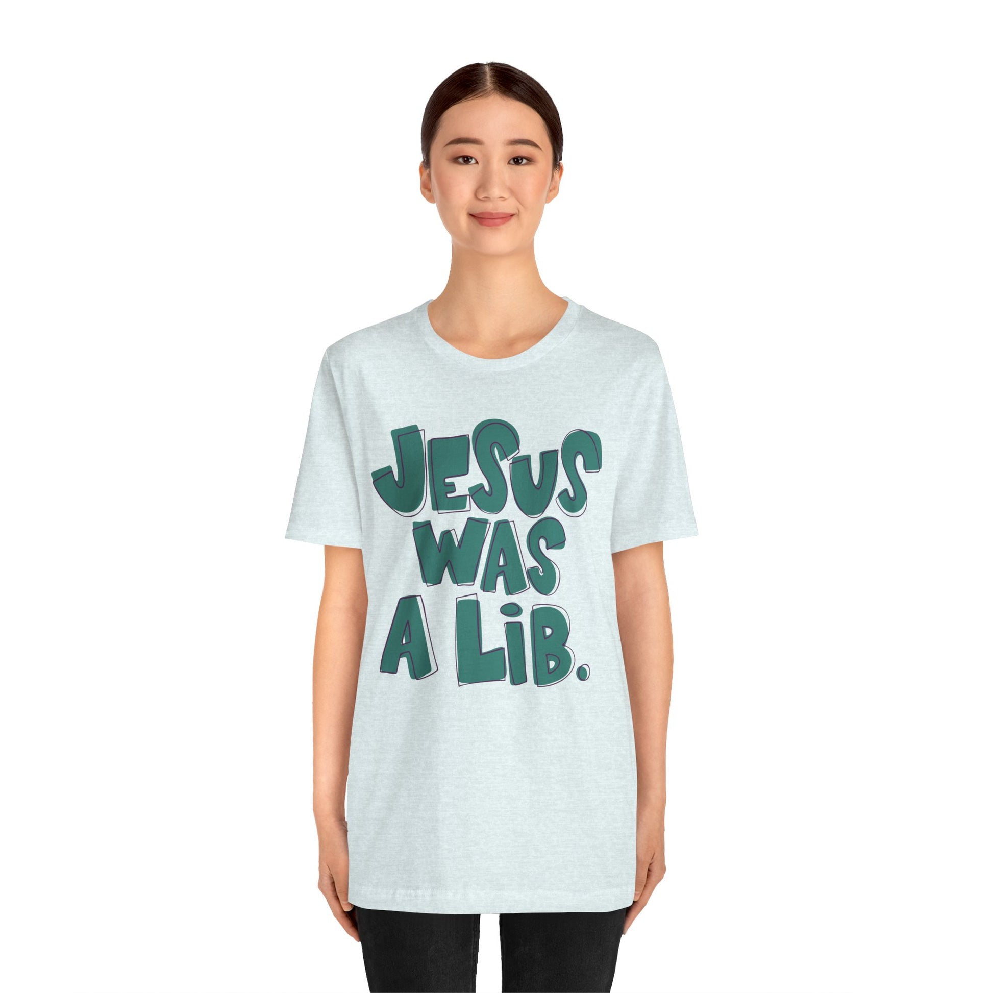 Funny Jesus Liberal T-Shirt Printify T-Shirt stationery funny humorous cincinnati