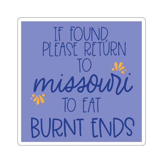 Missouri Burnt Ends Sticker