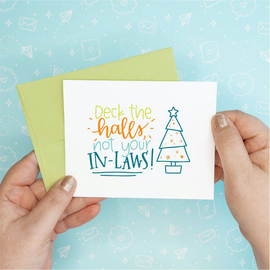 Holiday Christmas - Deck the Halls Card