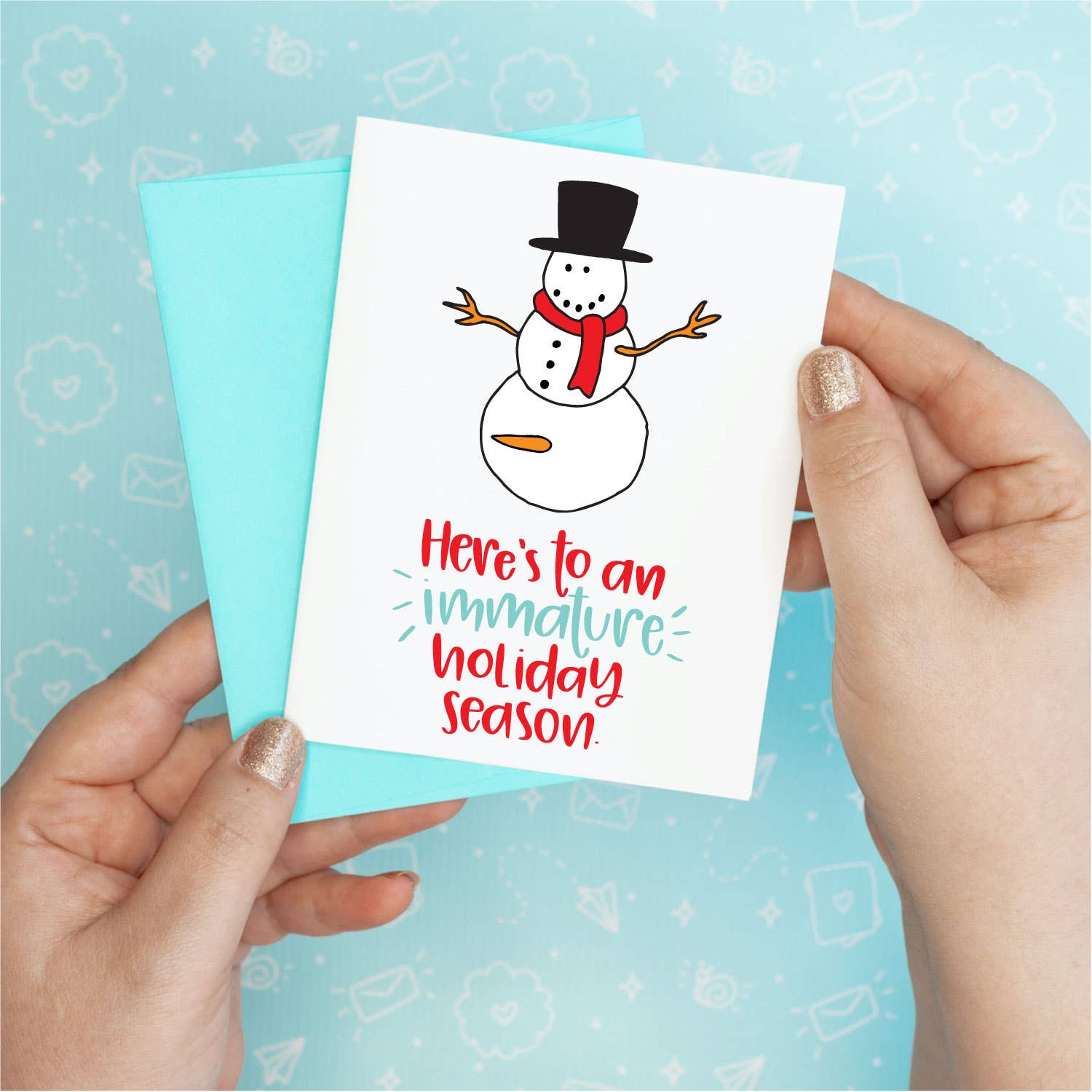 Holiday Christmas - Immature Snowman