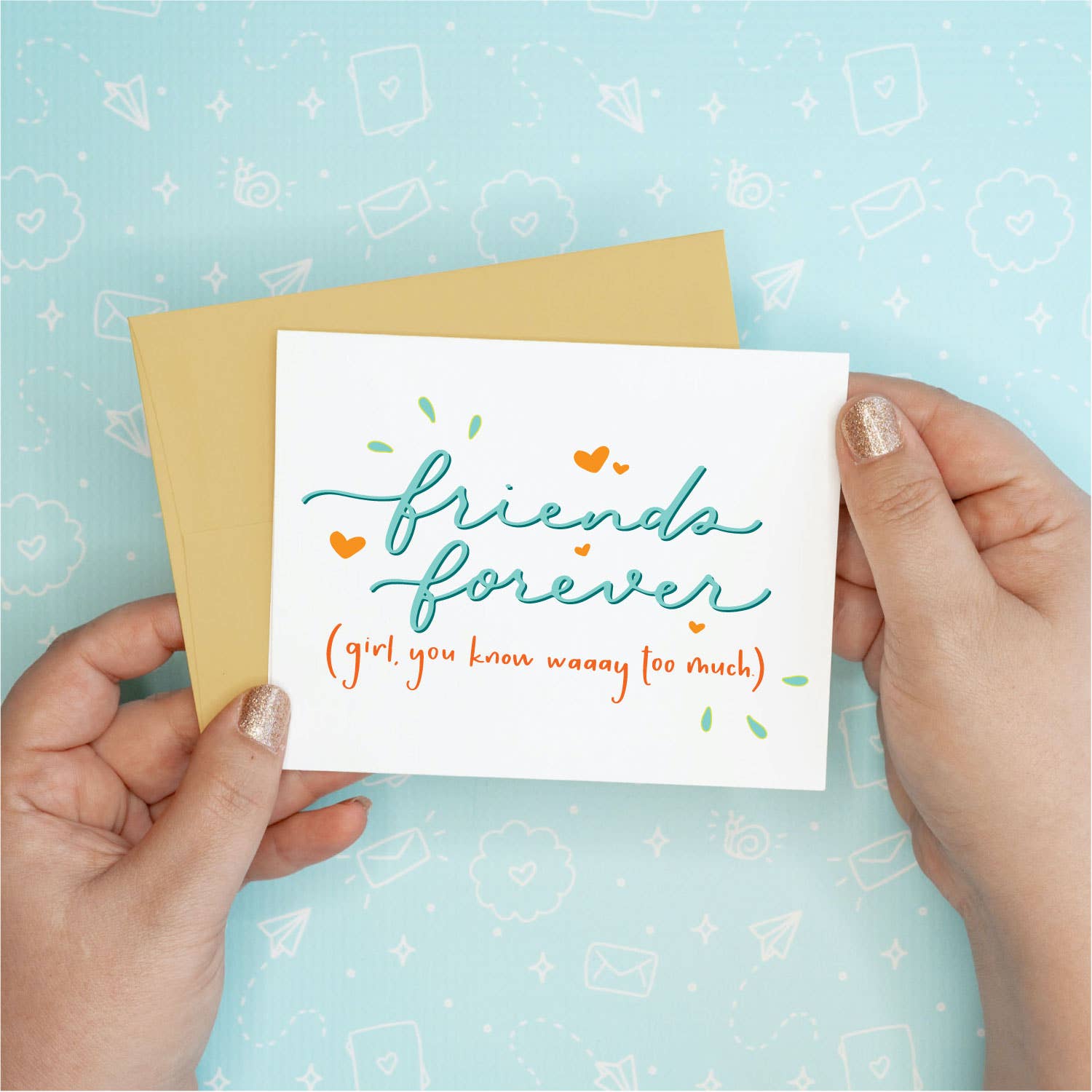 Friends Forever Greeting Card