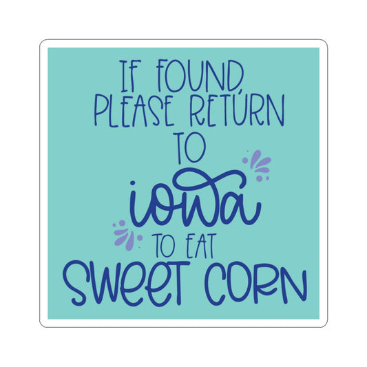 Iowa Sweet Corn Sticker