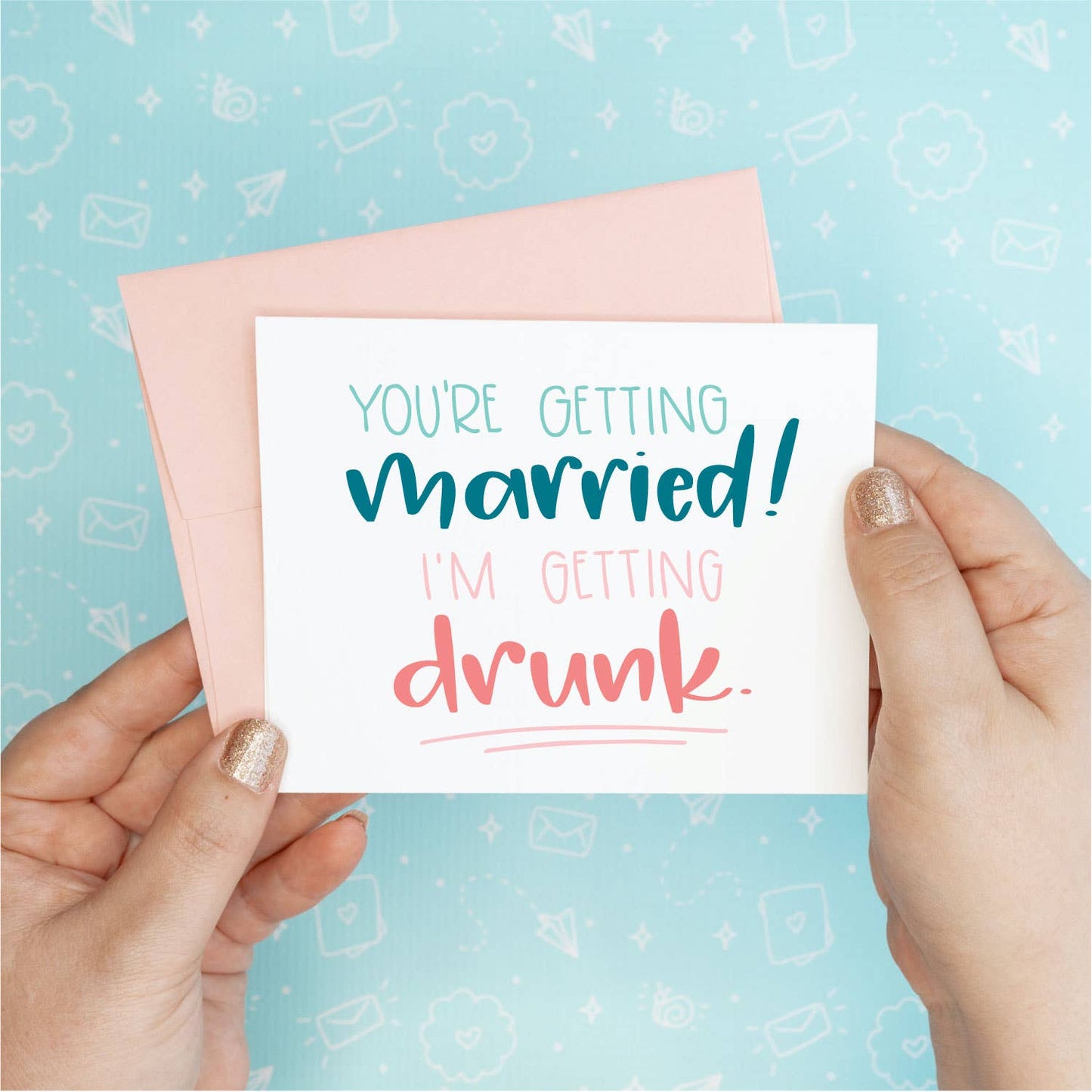 Getting Drunk Greeting Card