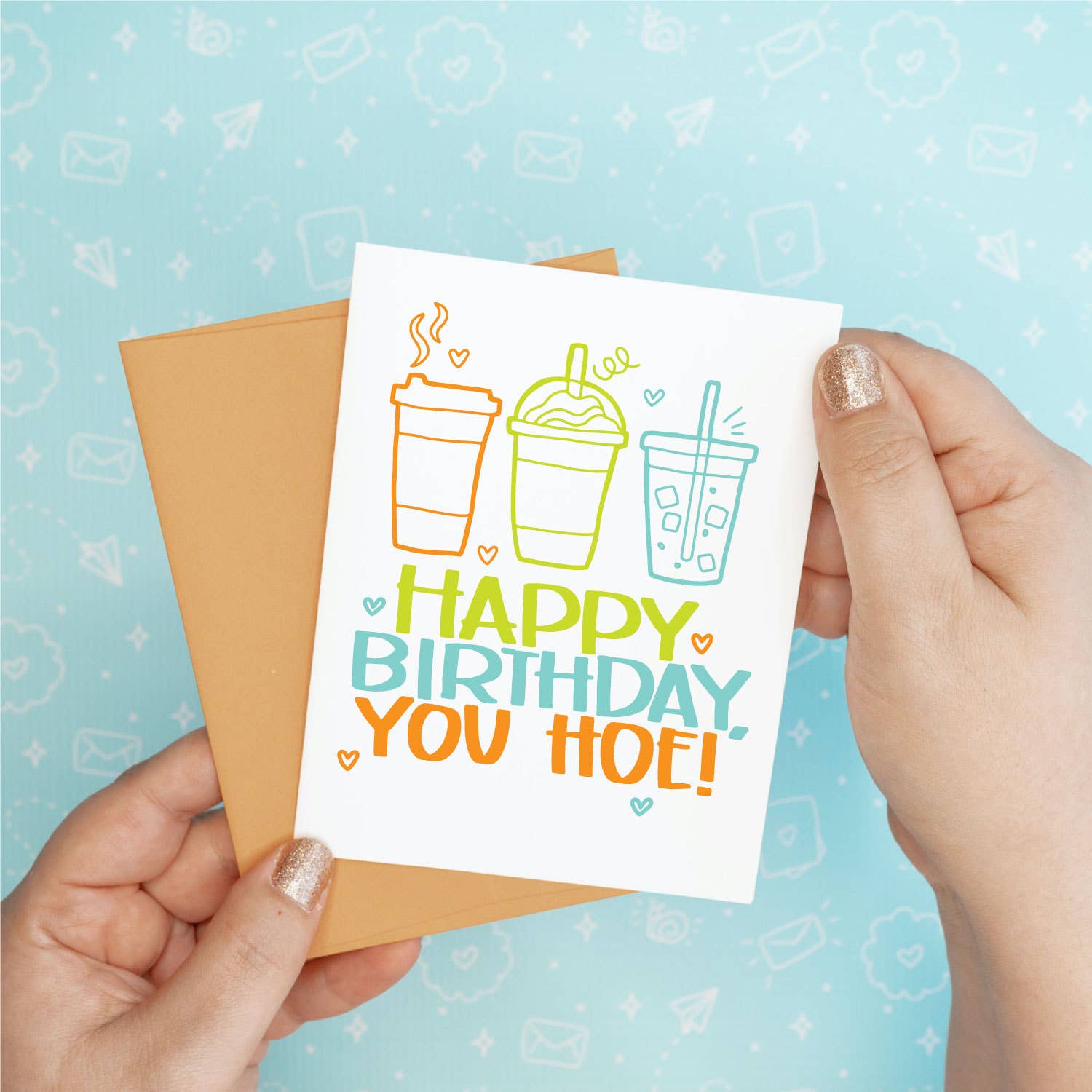 Hoe Birthday Greeting Card