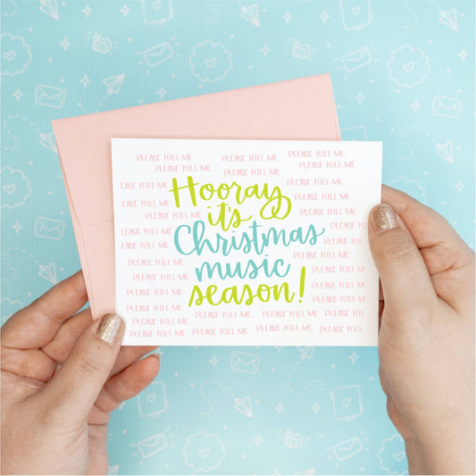 Holiday Christmas - Christmas Music Card