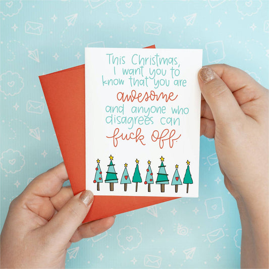 Holiday Christmas - Fuck Off Card