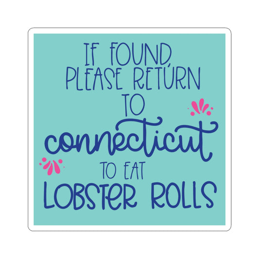 Connecticut Lobster Rolls Sticker