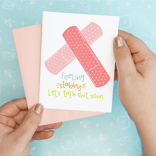 Feeling Stabby Greeting Card