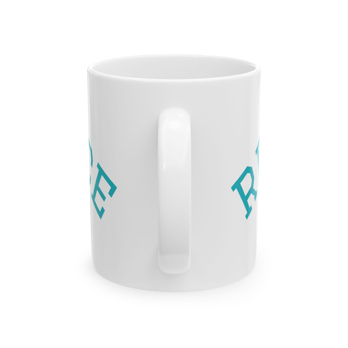 Ceramic Mug — "Fuck Trump" Resistance Political Coffee Mug Printify Mug stationery funny humorous cincinnati paper goods stickers snarky novelty cheeky witty sarcastic lighthearted silly hand lettered