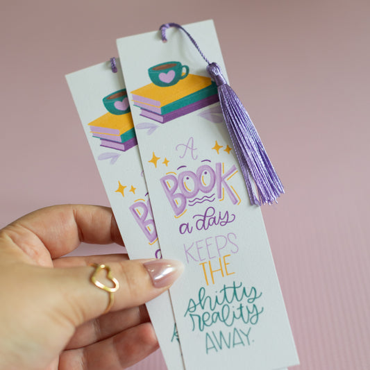 Shitty Reality - Cute Bookmark