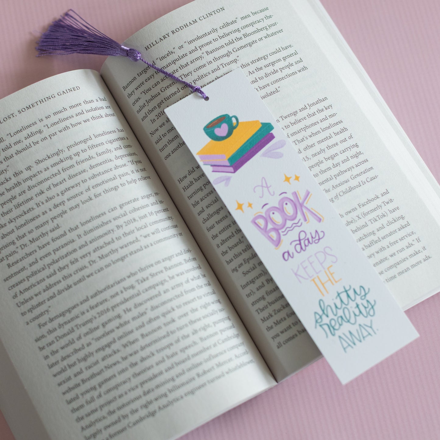 Shitty Reality - Cute Bookmark