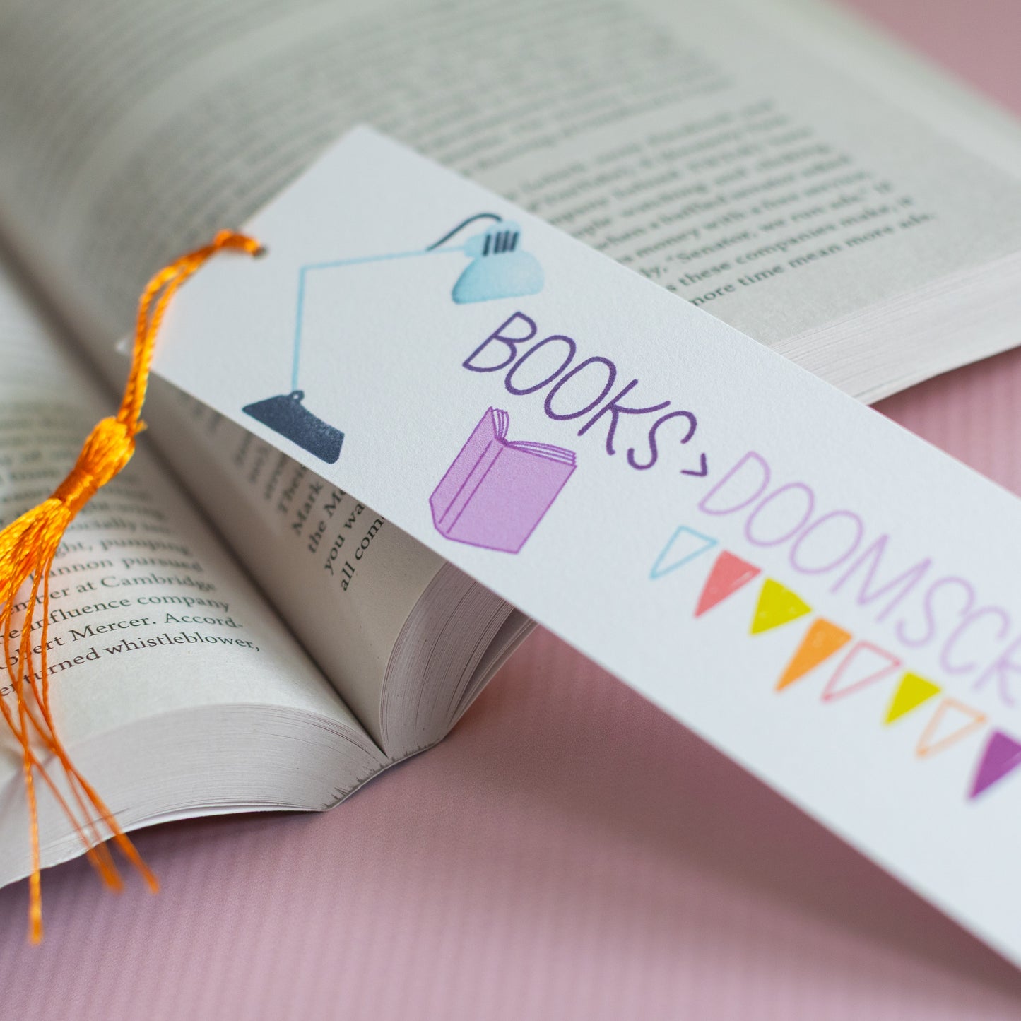 Doomscrolling - Cute Bookmark