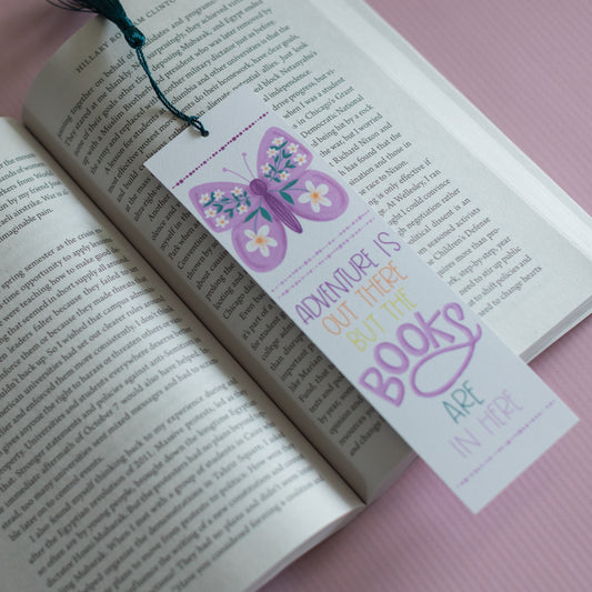Adventure is Out There - Cute Bookmark