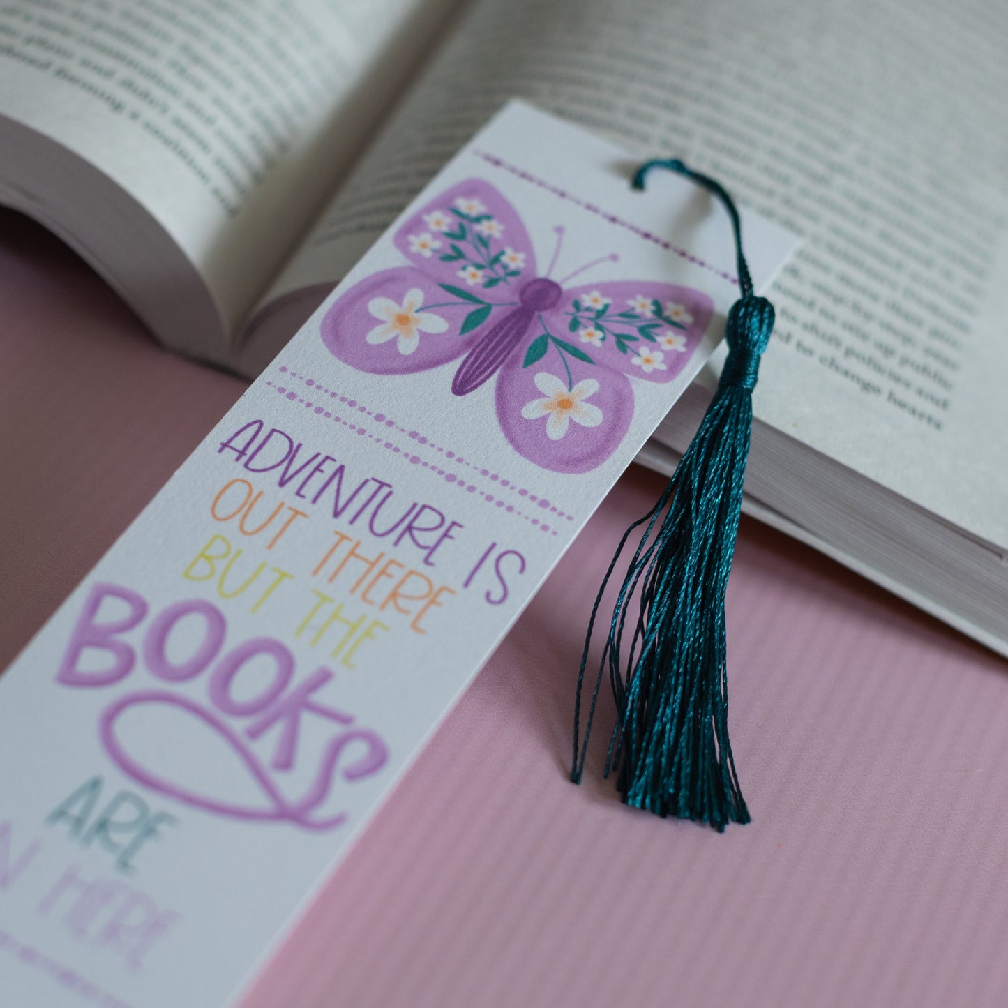 Adventure is Out There - Cute Bookmark