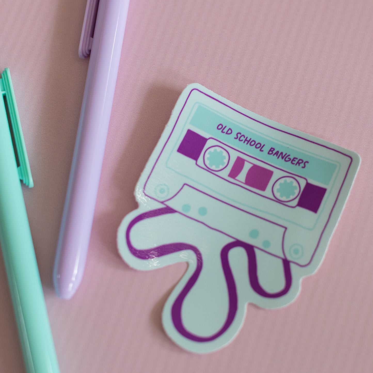 Mix Tape Bangers Waterproof Vinyl Sticker