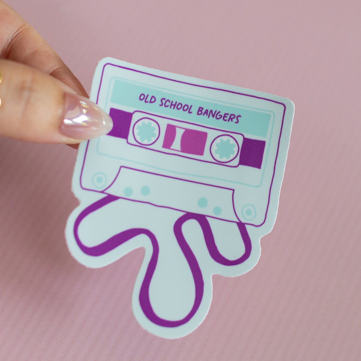 Mix Tape Bangers Waterproof Vinyl Sticker