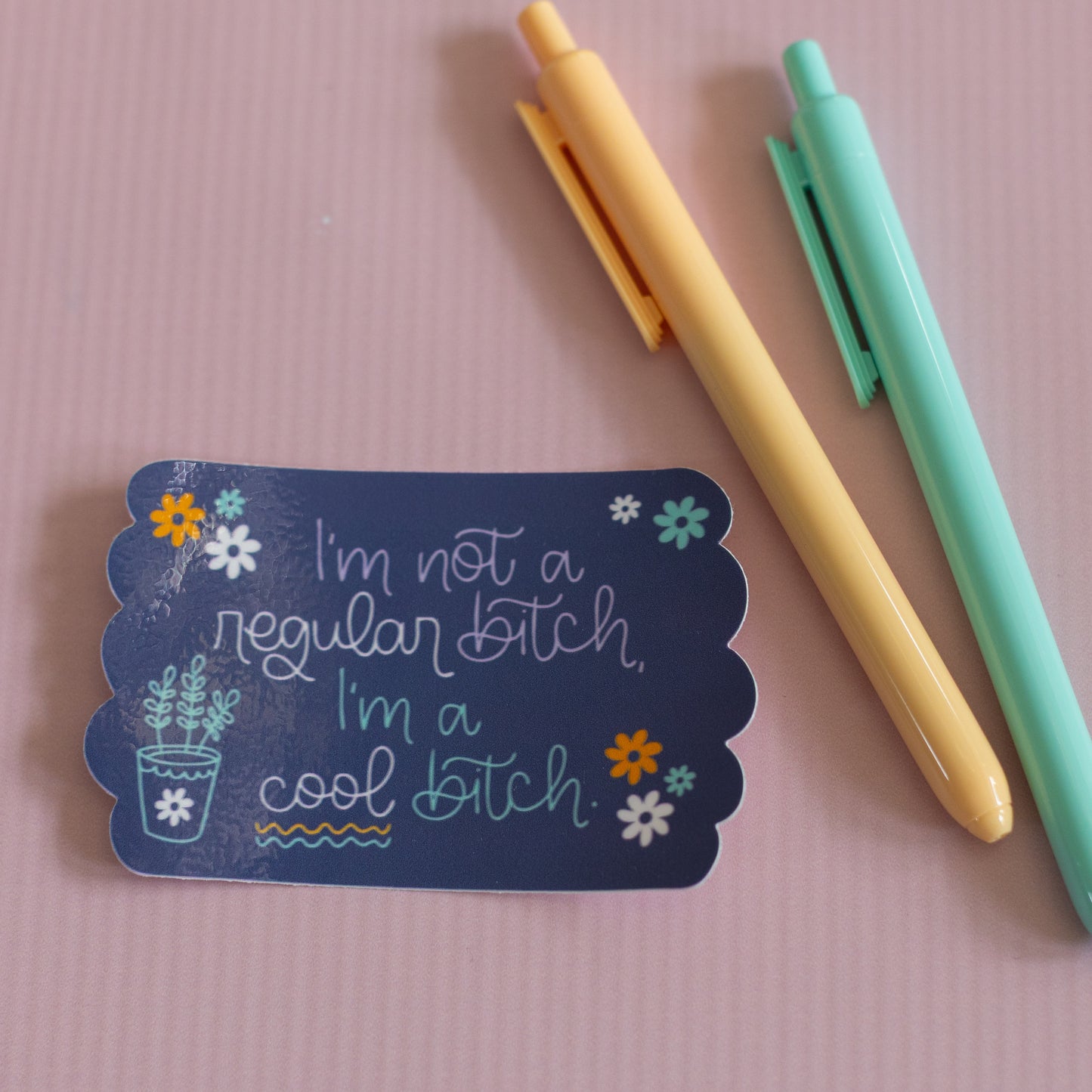 Regular Bitch Funny Waterproof Vinyl Sticker