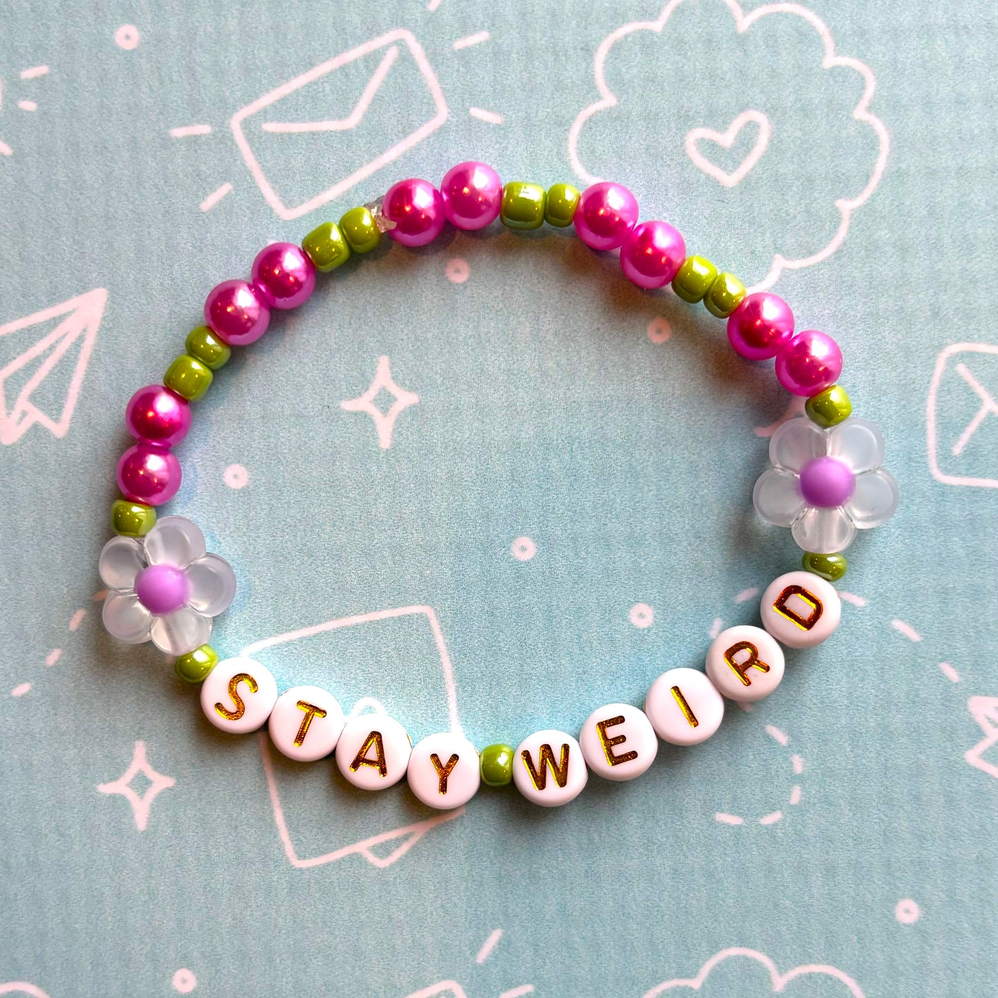 Friendship Bracelet - Stay Weird