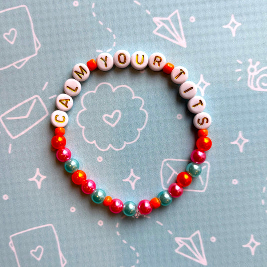 Friendship Bracelet - Calm Your Tits
