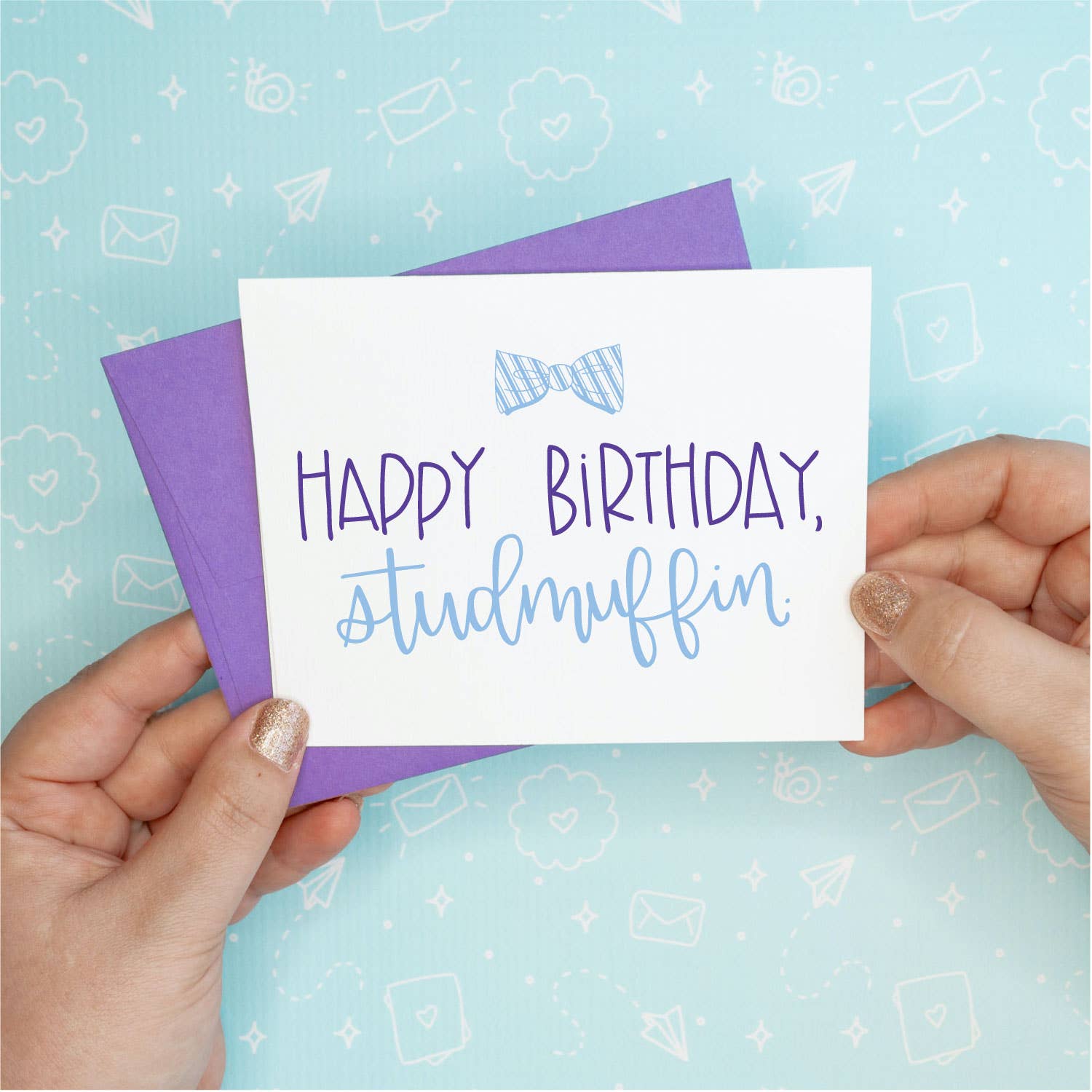 Studmuffin Birthday Greeting Card