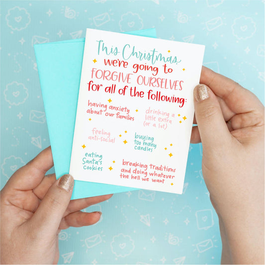 Holiday Christmas - Forgive Ourselves Card