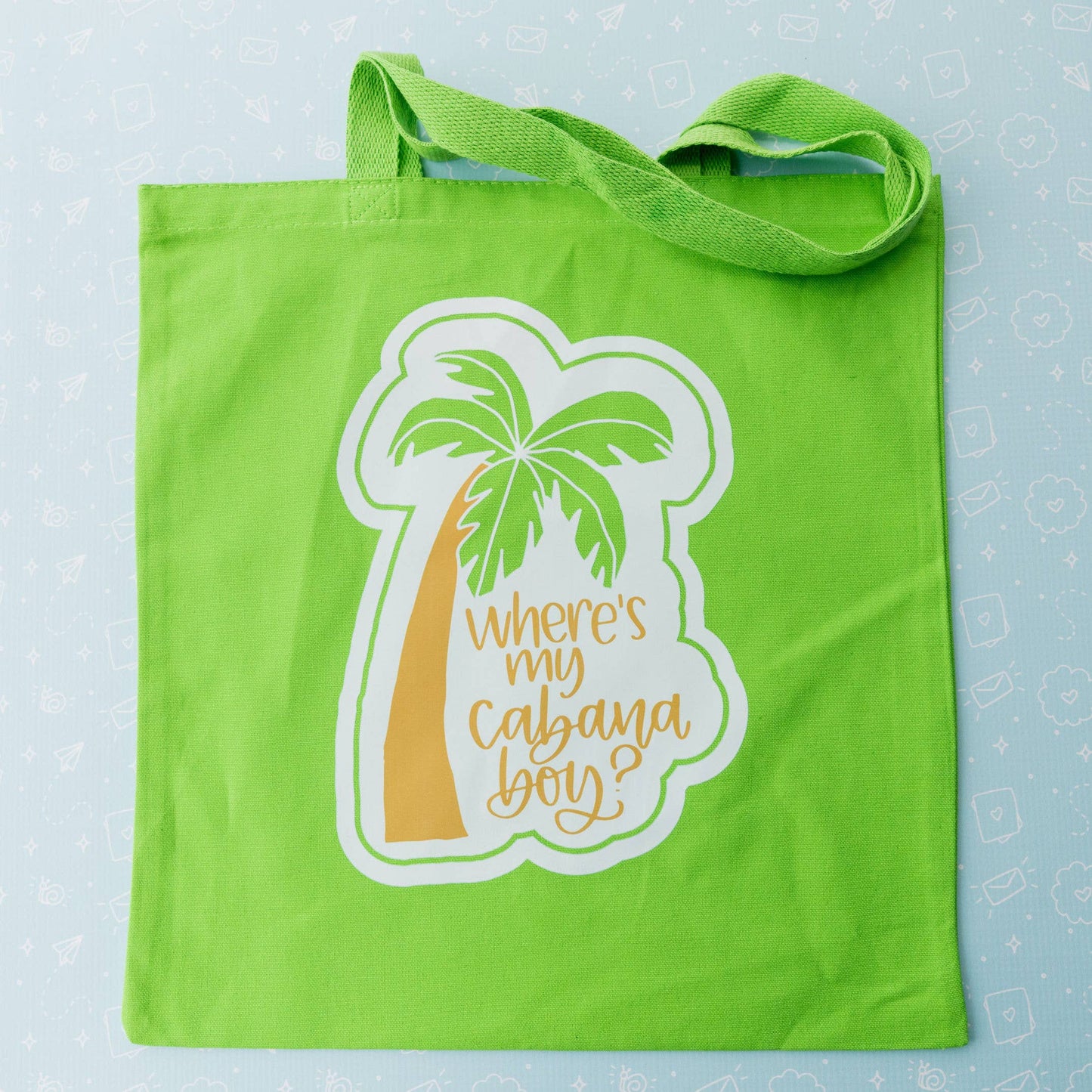 Cotton Tote Bag - Cabana Boy