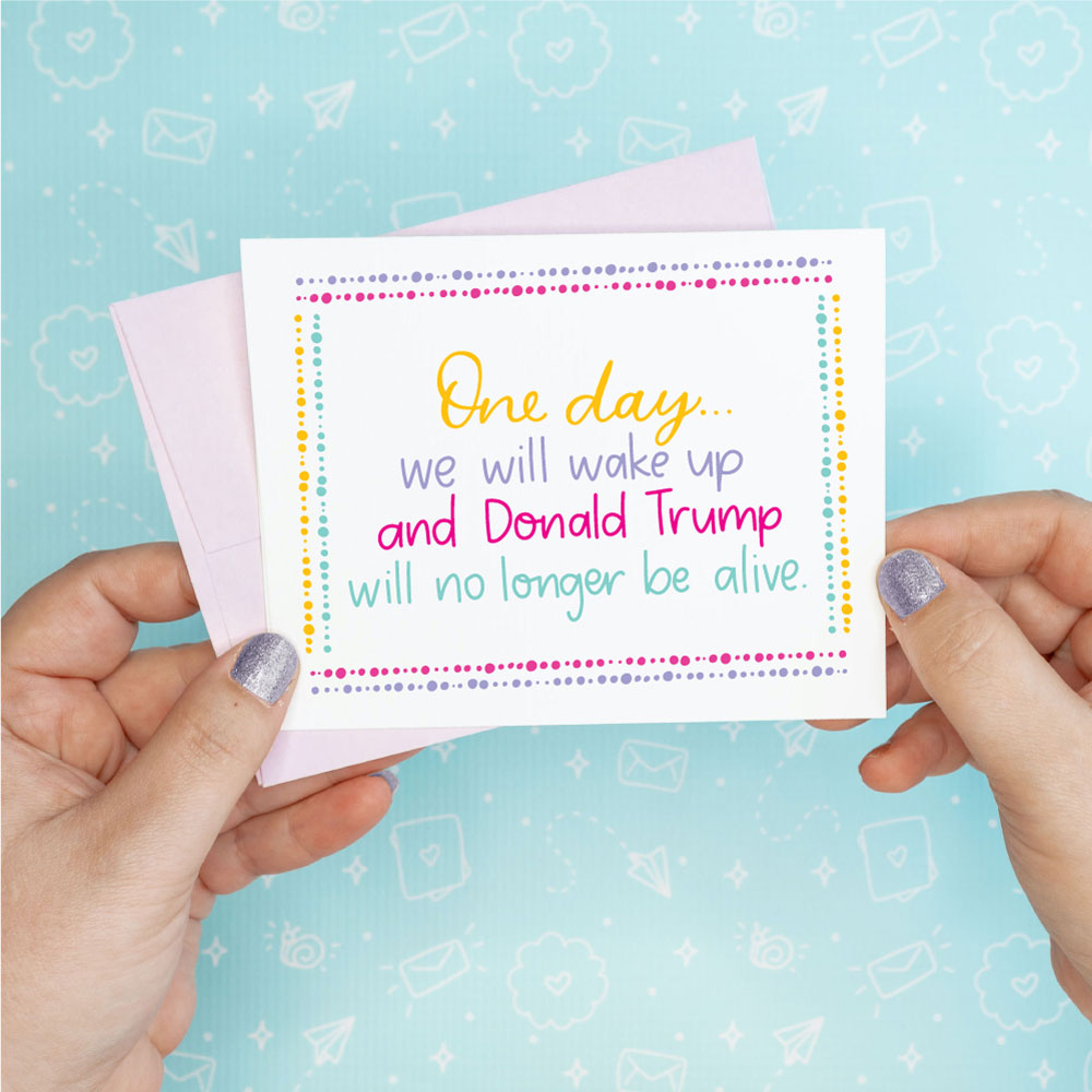 Donald Trump Greeting Card