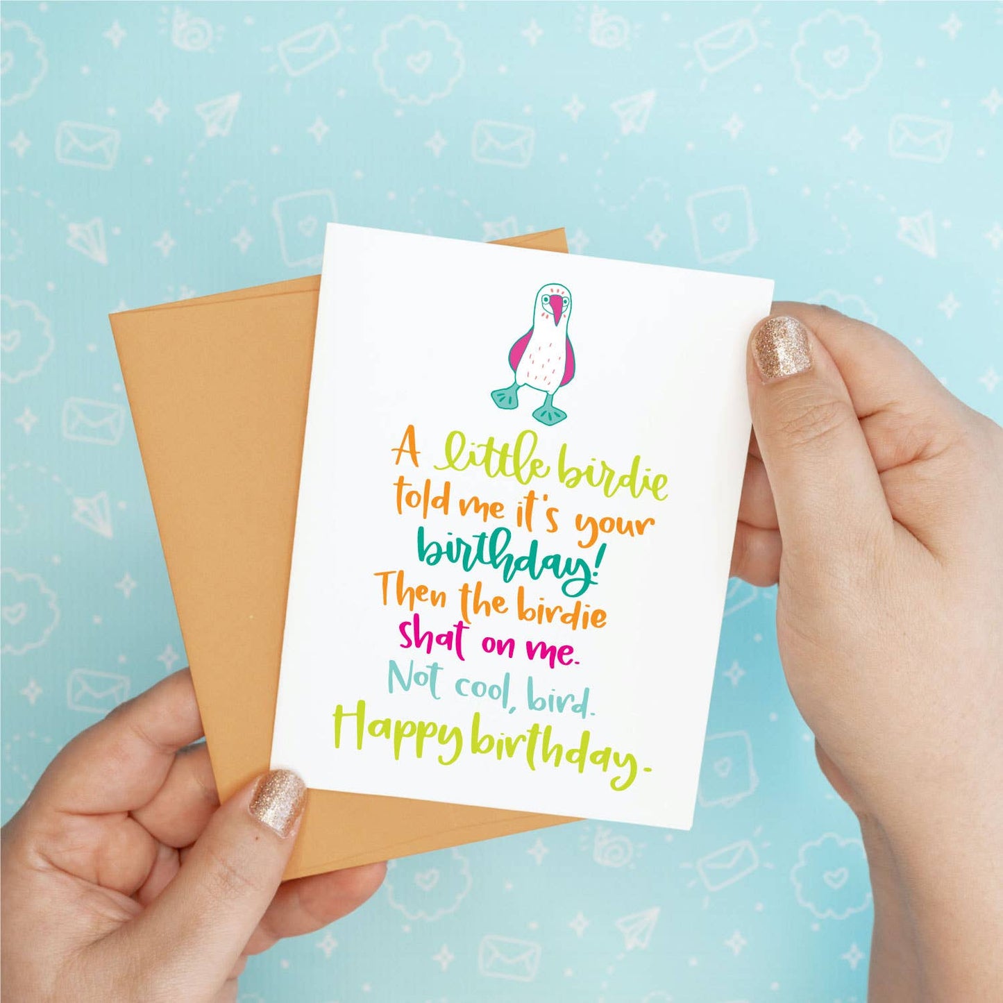 Little Birdie Greeting Card