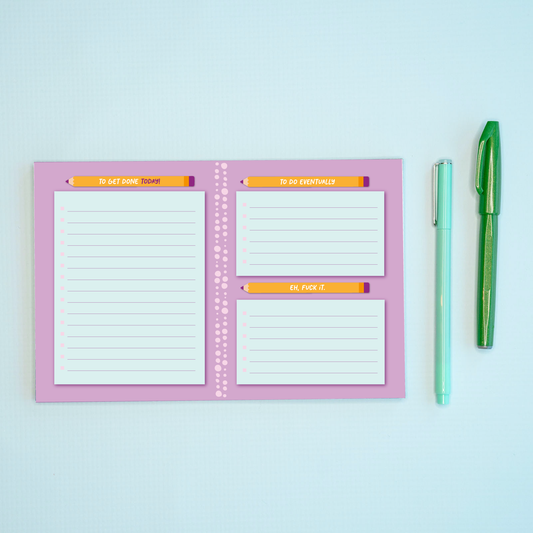 PREORDER Eh Fuck It Notepad Colette Paperie Notepad stationery funny humorous cincinnati