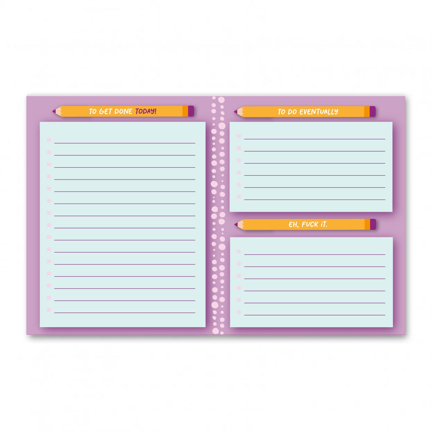 PREORDER Eh Fuck It Notepad Colette Paperie Notepad stationery funny humorous cincinnati
