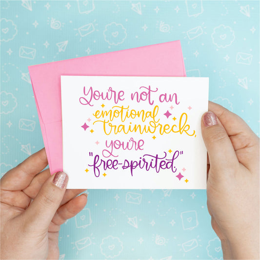 Free Spirited Friendship Greeting Card