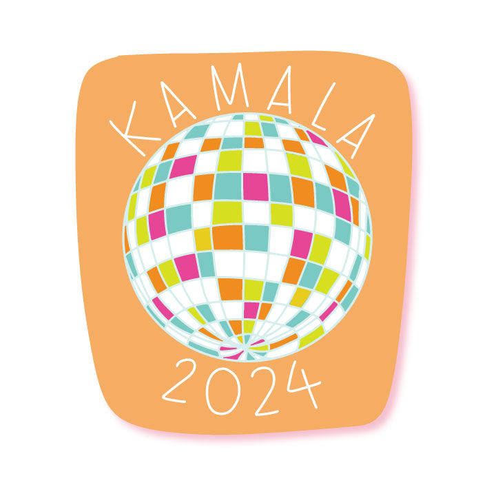 Kamala Harris 2024 Sticker Set - 4 Vinyl Waterproof Stickers