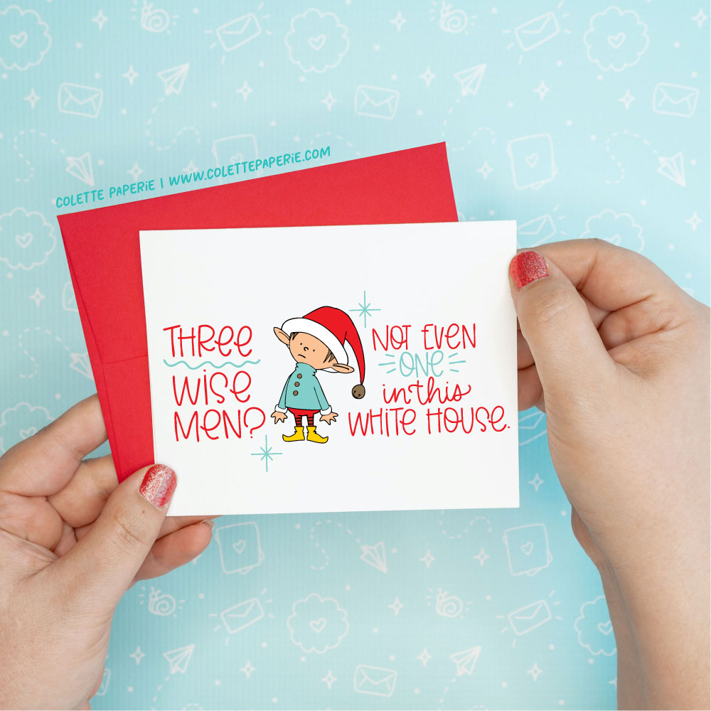 Christmas Holiday Three Wise Men Funny Card