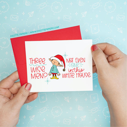 Christmas Holiday Three Wise Men Funny Card