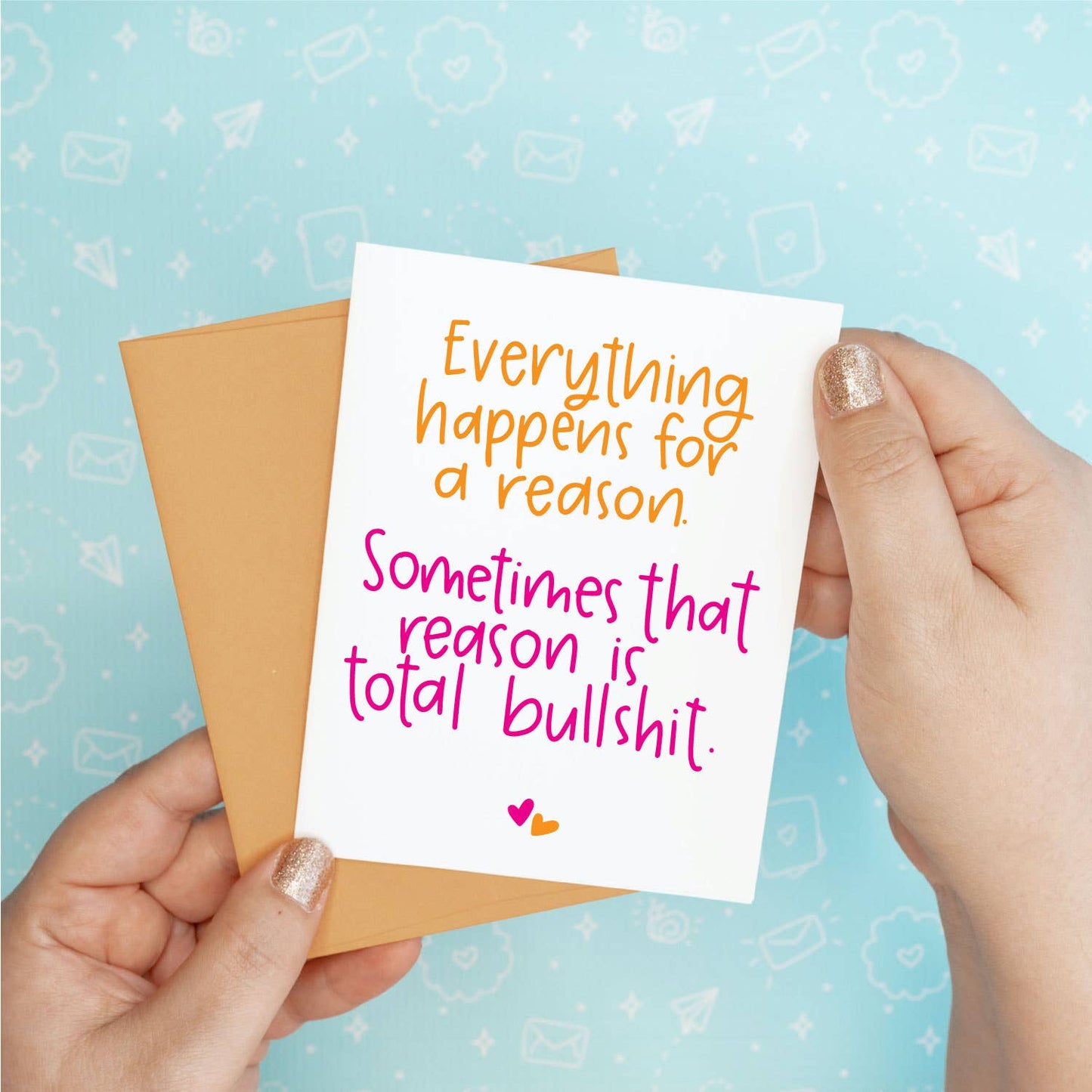 Bullshit Reason Greeting Card