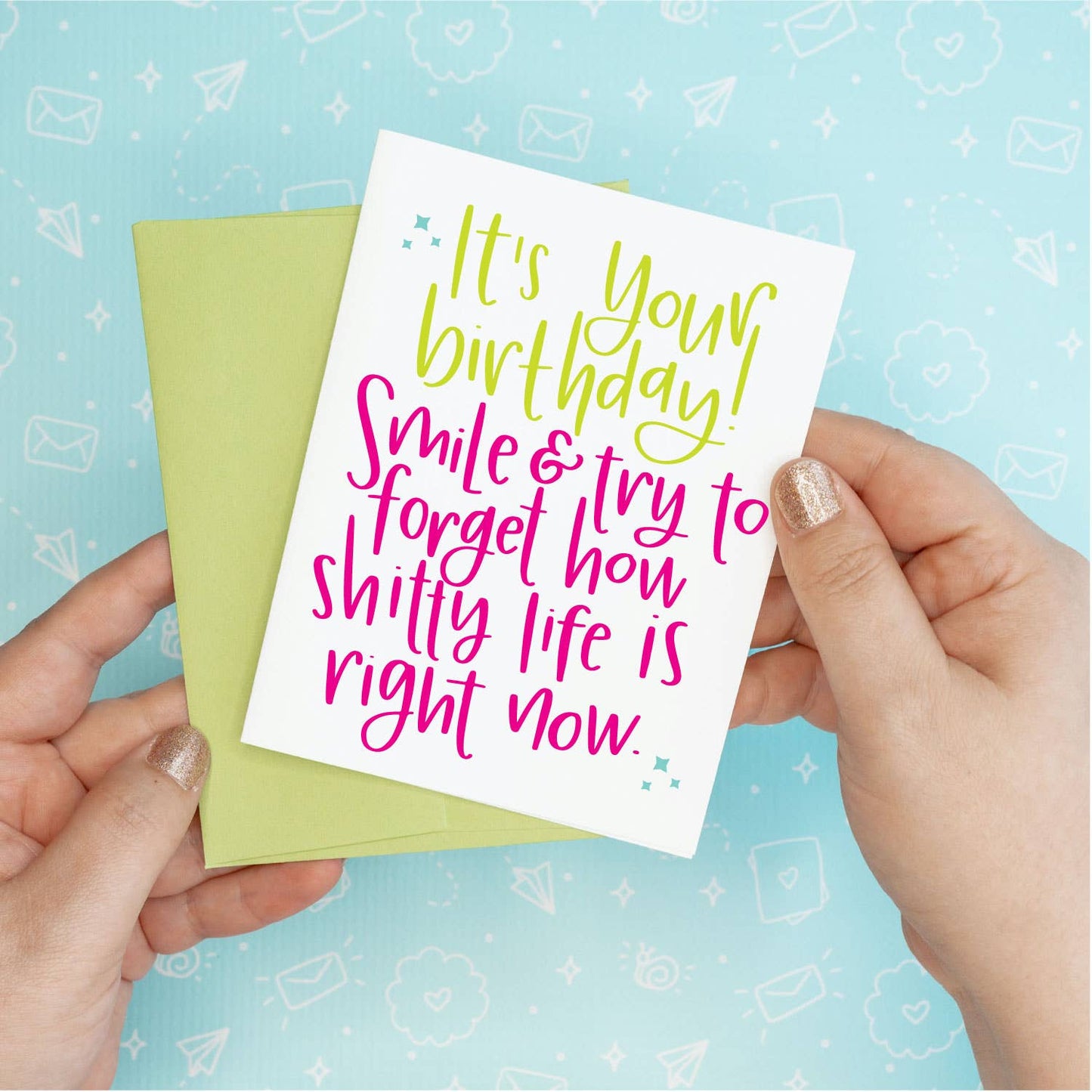 Smile Birthday Greeting Card